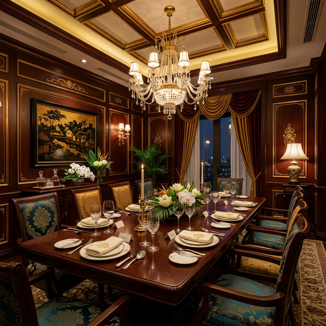 Phòng VIP đẳng cấp siêu sang tại Bistro Việt Nam